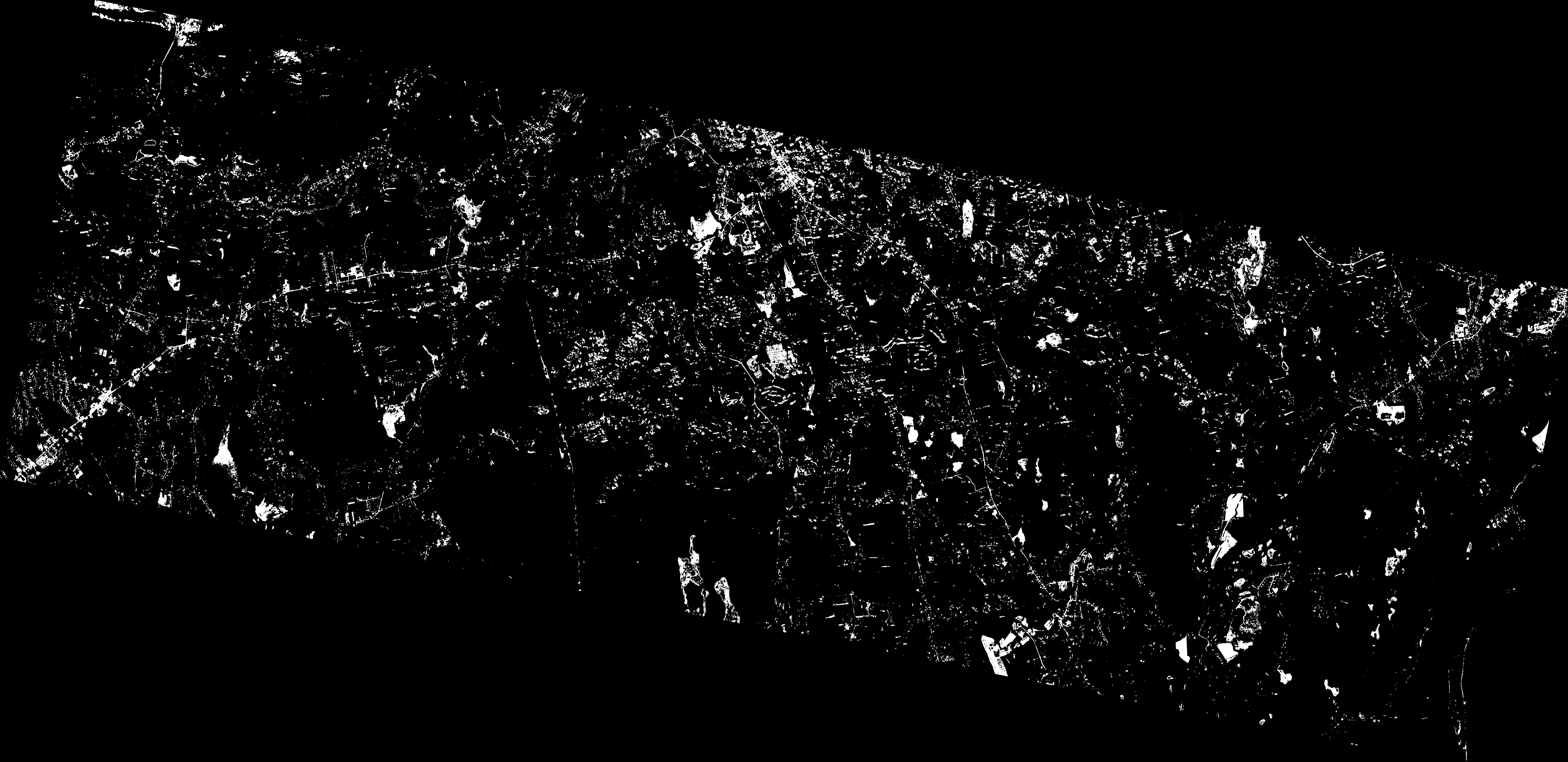 Road Map Mask generated by a trained SVM